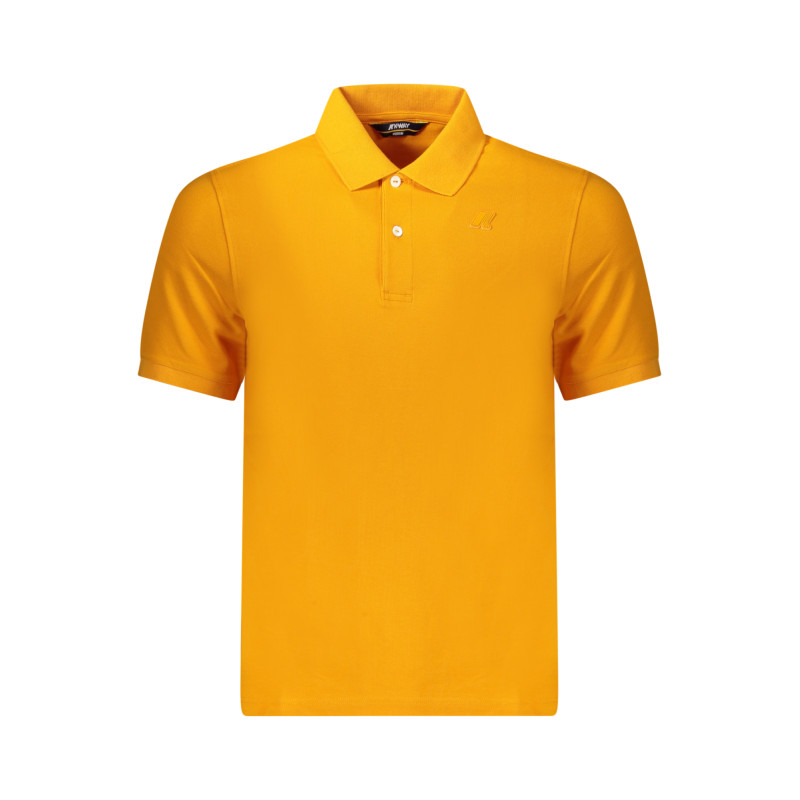 K-WAY POLO MANICHE CORTE UOMO ARANCIO