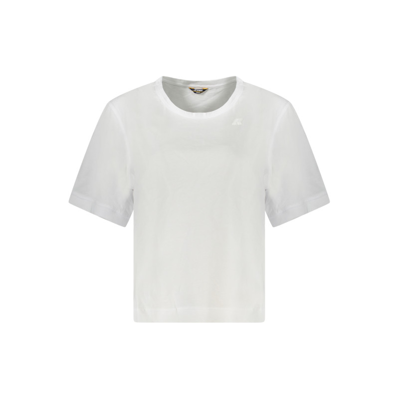 K-WAY KURZARM-T-SHIRT DAMEN WEISS