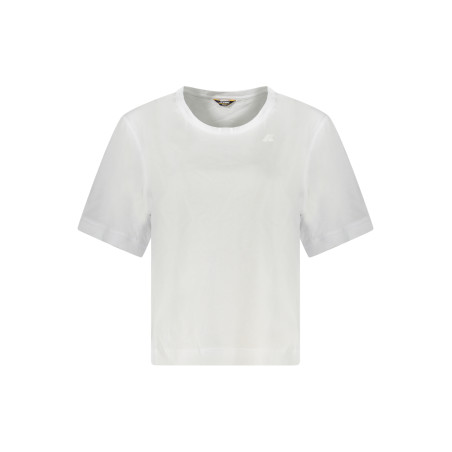 K-WAY KURZARM-T-SHIRT DAMEN WEISS