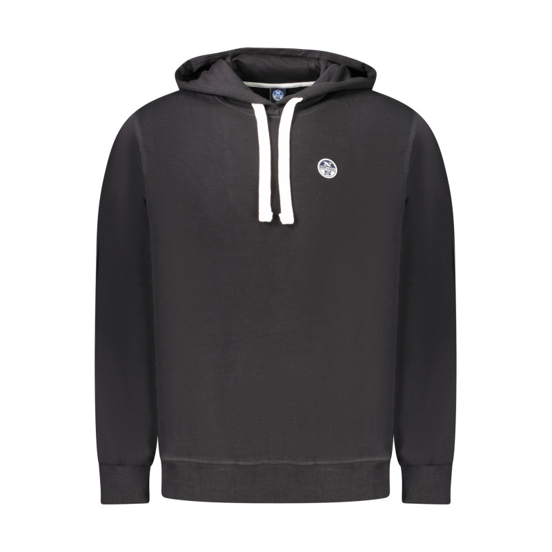 NORTH SAILS FELPA SENZA ZIP UOMO NERO