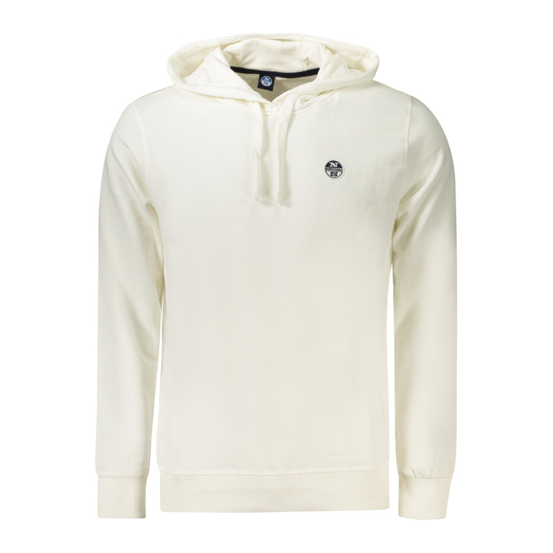 NORTH SAILS FELPA SENZA ZIP UOMO BIANCO