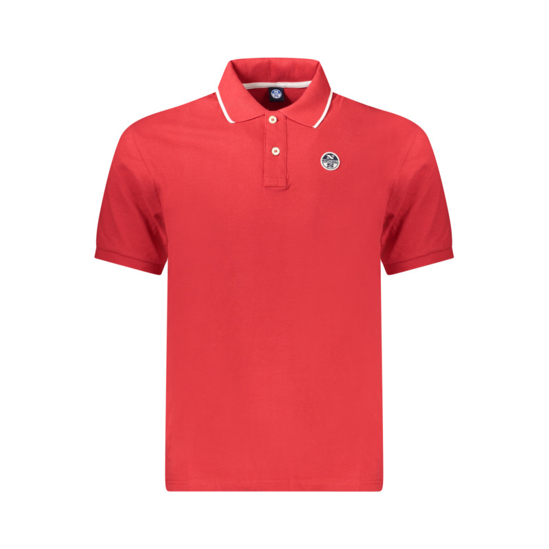 NORTH SAILS POLO MANICHE CORTE UOMO ROSSO