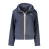 K-WAY SWEATSHIRT WITH ZIP WOMEN BLUE