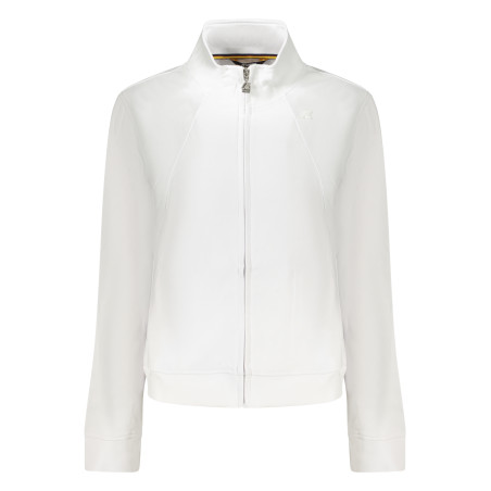 K-WAY WOMEN&39S ZIP-UP SWEATSHIRT WHITE