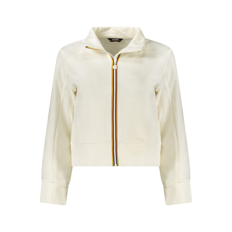 K-WAY WOMEN&39S ZIP-UP SWEATSHIRT WHITE