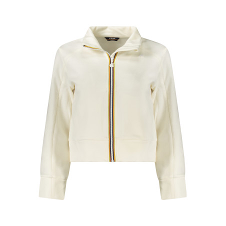 K-WAY WOMEN&39S ZIP-UP SWEATSHIRT WHITE