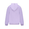 K-WAY WOMEN&39S PURPLE ZIP-UP SWEATSHIRT