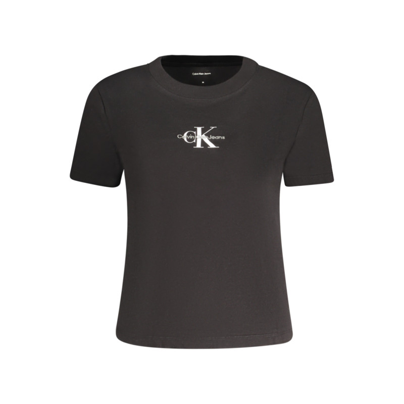 CALVIN KLEIN KURZARM-T-SHIRT DAMEN SCHWARZ