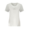 CALVIN KLEIN T-SHIRT MANICHE CORTE DONNA BIANCO
