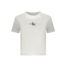 CALVIN KLEIN KURZARM-T-SHIRT DAMEN WEISS