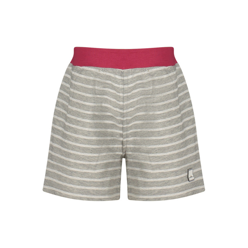 K-WAY PANTALONE SHORT BAMBINA GRIGIO