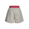 K-WAY PANTALONE SHORT BAMBINA GRIGIO