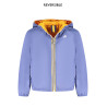 K-WAY GIACCA SPORTIVA BAMBINO BLU
