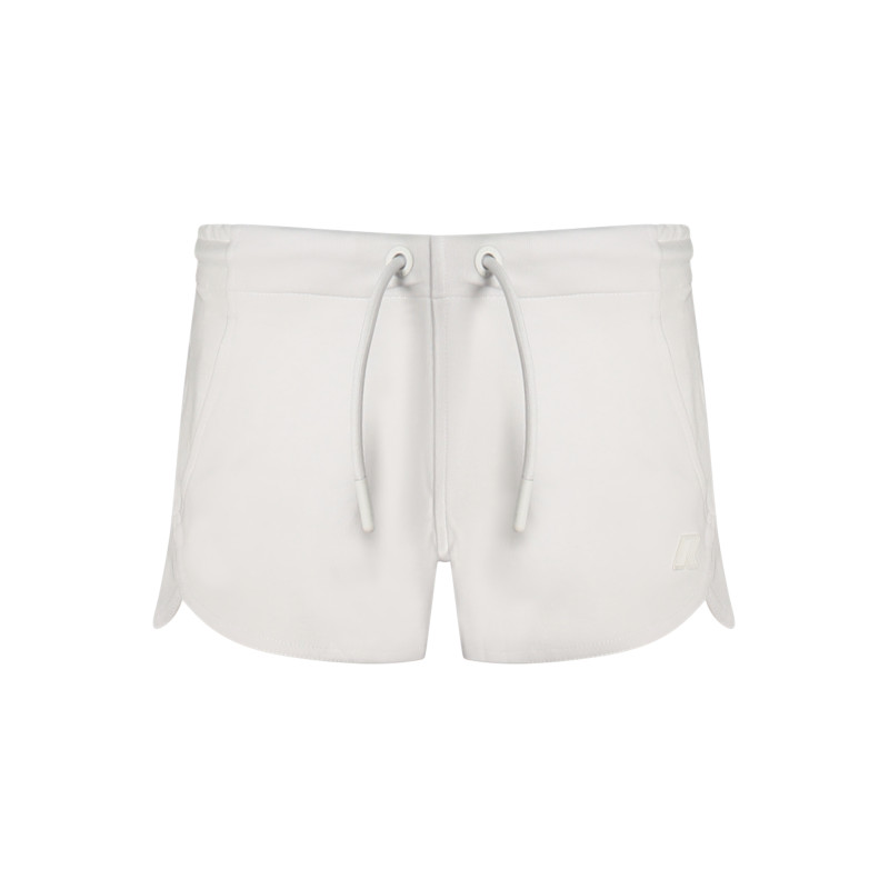 K-WAY PANTALONE SHORT BAMBINA BIANCO