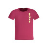 K-WAY T-SHIRT MANICHE CORTE BAMBINA VIOLA