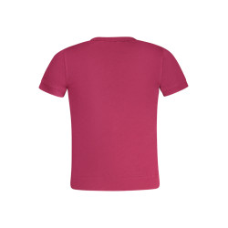 K-WAY T-SHIRT MANICHE CORTE BAMBINA VIOLA