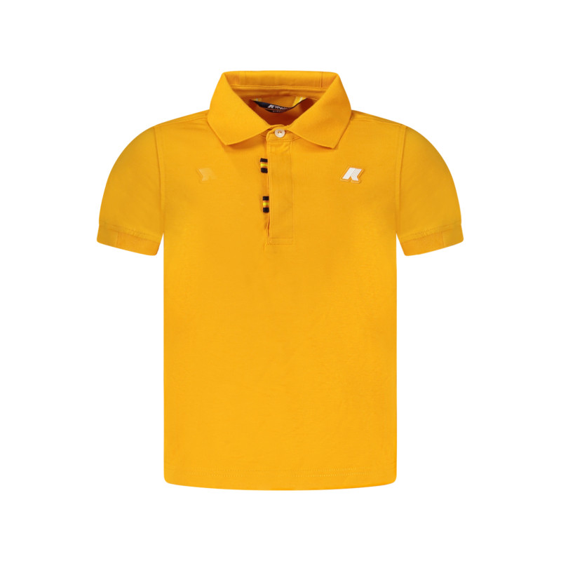 K-WAY POLO MANICHE CORTE BAMBINO ARANCIO