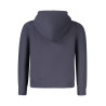 K-WAY FELPA CON ZIP BAMBINO BLU