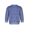 K-WAY FELPA CON ZIP BAMBINO BLU