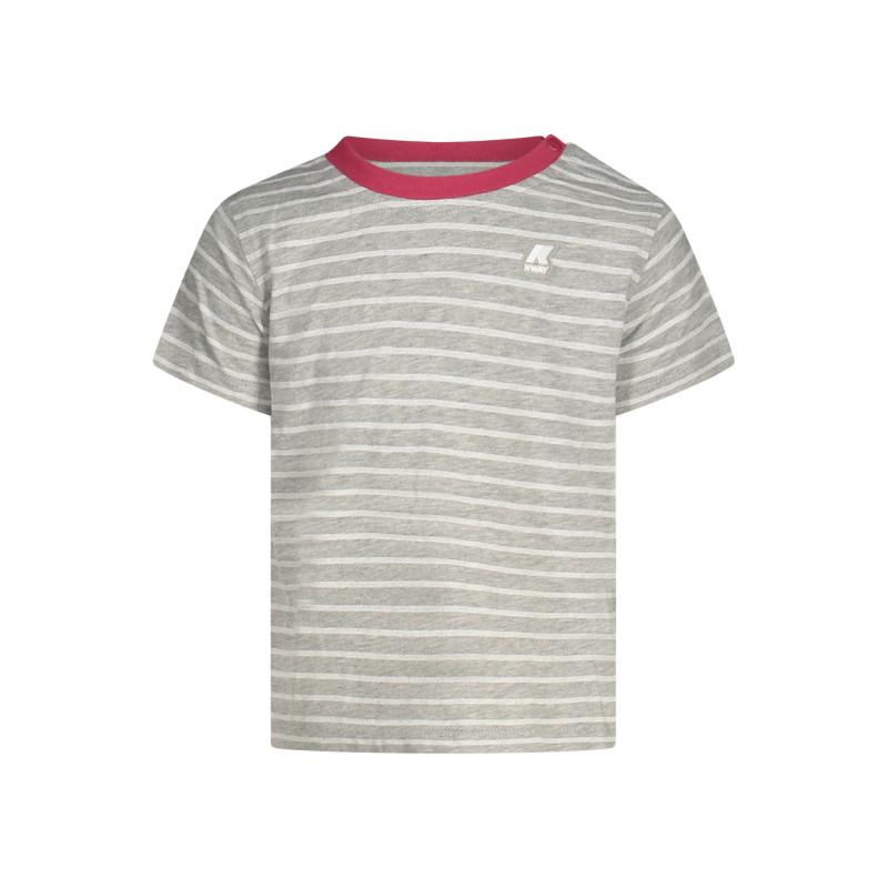 K-WAY KURZARM-T-SHIRT MÄDCHEN GRAU
