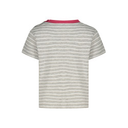 K-WAY T-SHIRT MANICHE CORTE BAMBINA GRIGIO
