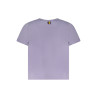 K-WAY T-SHIRT MANICHE CORTE BAMBINA VIOLA