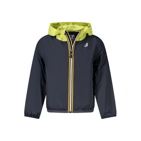 K-WAY GIACCA SPORTIVA BAMBINO BLU