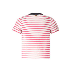 K-WAY T-SHIRT MANICHE CORTE BAMBINO BIANCO