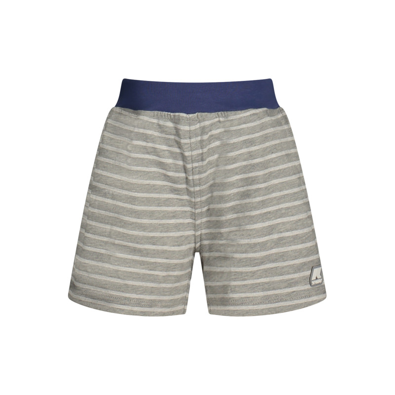 K-WAY PANTALONE SHORT BAMBINO GRIGIO