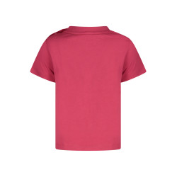 K-WAY T-SHIRT MANICHE CORTE BAMBINA ROSA