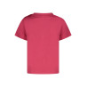 K-WAY T-SHIRT MANICHE CORTE BAMBINA ROSA