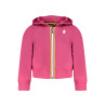 K-WAY FELPA CON ZIP BAMBINA VIOLA