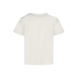 K-WAY T-SHIRT MANICHE CORTE BAMBINO BIANCO