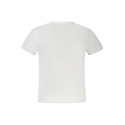 K-WAY T-SHIRT MANICHE CORTE BAMBINA BIANCO