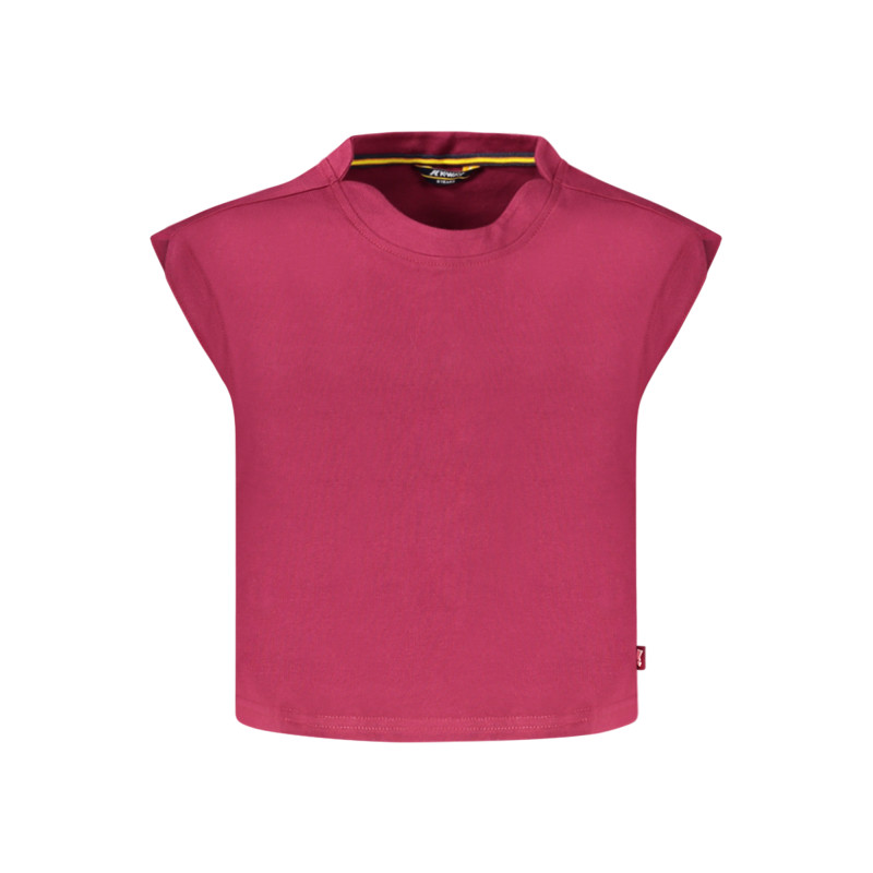 K-WAY SLEEVELESS T-SHIRT GIRL PURPLE