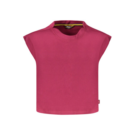 K-WAY SLEEVELESS T-SHIRT GIRL PURPLE