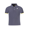 K-WAY POLO MANICHE CORTE BAMBINO BLU