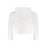 K-WAY SWEATSHIRT MIT ZIP FÜR MÄDCHEN WEISS