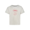 K-WAY T-SHIRT MANICHE CORTE BAMBINO BIANCO