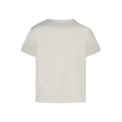 K-WAY T-SHIRT MANICHE CORTE BAMBINO BIANCO