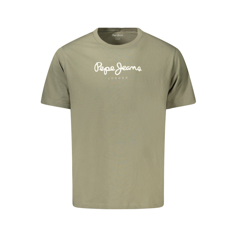 PEPE JEANS T-SHIRT MANICHE CORTE UOMO VERDE