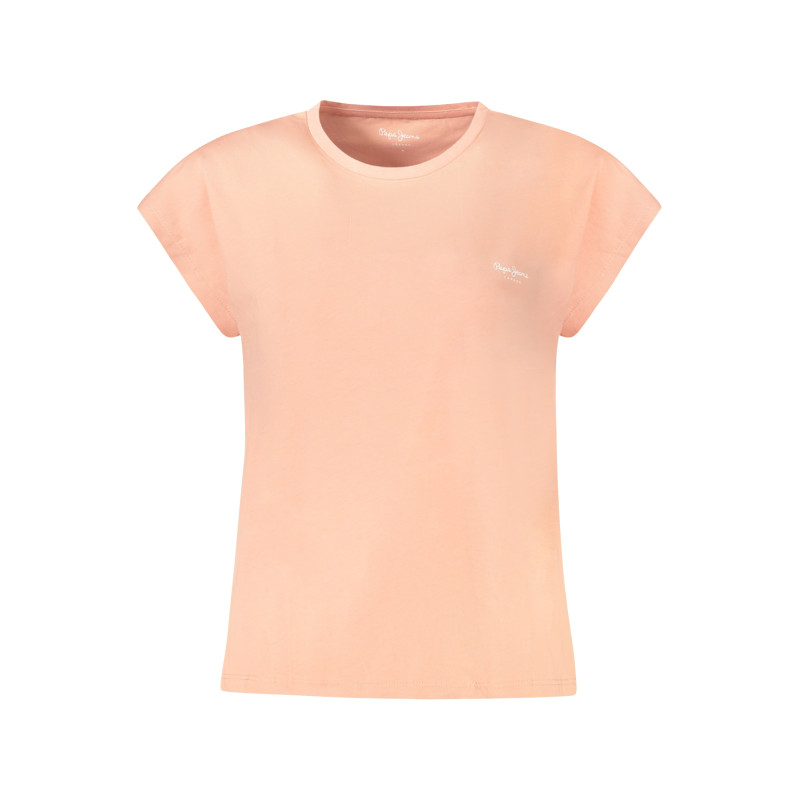 PEPE JEANS T-SHIRT MANICHE CORTE DONNA ROSA