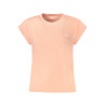 PEPE JEANS T-SHIRT MANICHE CORTE DONNA ROSA