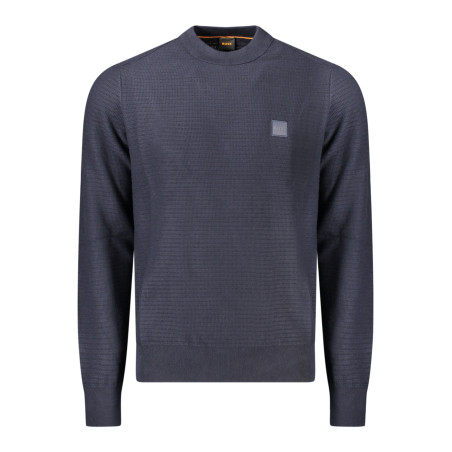 HUGO BOSS HERREN PULLOVER BLAU