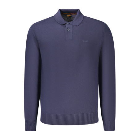 HUGO BOSS HERREN PULLOVER BLAU