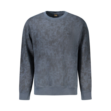 HUGO BOSS MEN&39S ZIP-UP SWEATSHIRT BLUE