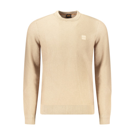 HUGO BOSS HERREN PULLOVER BEIGE