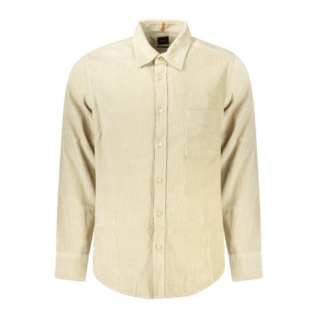 HUGO BOSS LANGARMHEMD HERREN BEIGE