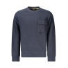 HUGO BOSS HERREN SWEATSHIRT MIT ZIP-UP BLAU