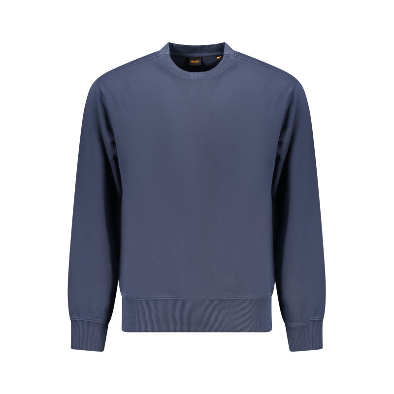 HUGO BOSS FELPA SENZA ZIP UOMO BLU